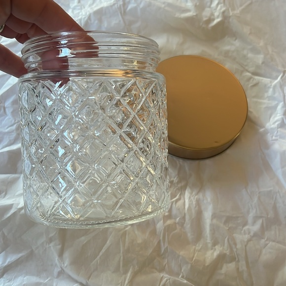 Quilted Glass Jar - Picture 4 of 4